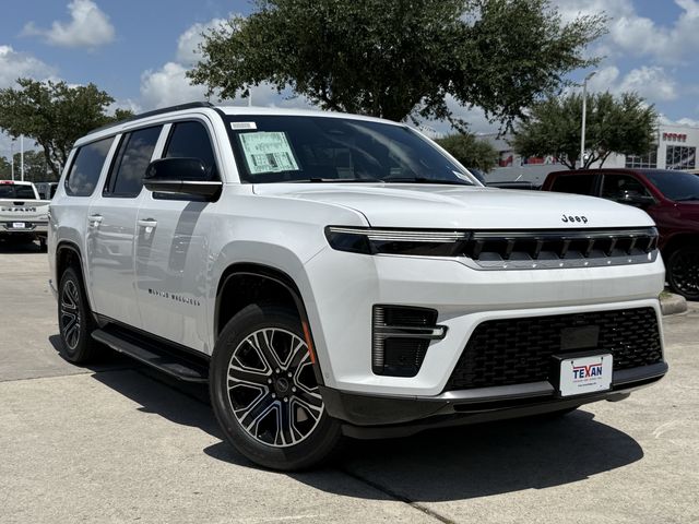 2026 Jeep Grand Wagoneer L  White at Texan Dodge Chrysler Jeep Ram