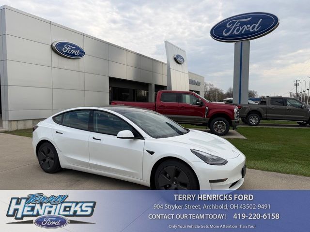 2021 Tesla Model 3 Standard Range Plus RWD Sedan Rear-Wheel Drive 1-Speed Automatic