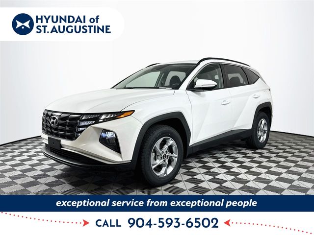 Serenity White Pearl 2023 Hyundai Tucson SUV / Crossover All-Wheel Drive 8-Speed Automatic