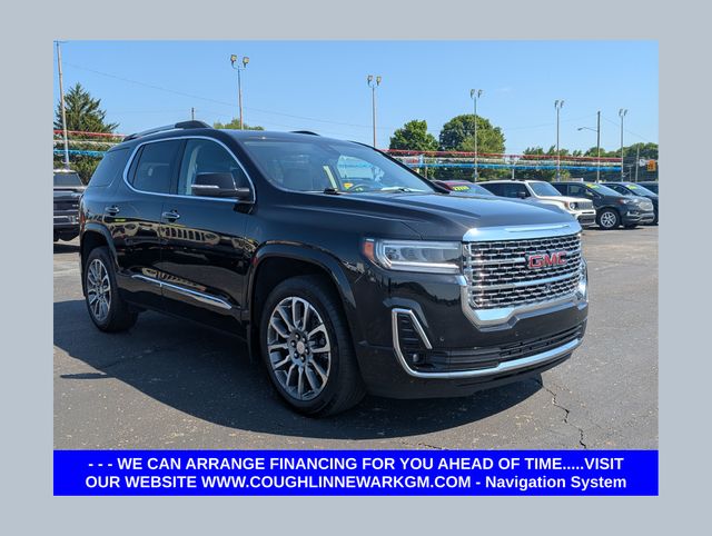 Black (Ebony Twilight Metallic) 2023 GMC Acadia SUV / Crossover Four-Wheel Drive 9-Speed Automatic