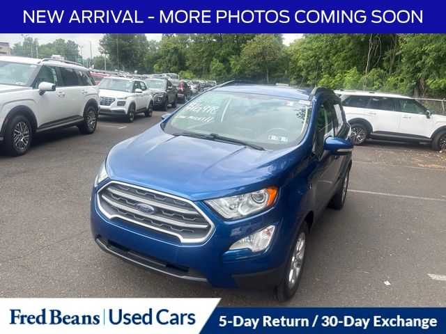 Lightning Blue Metallic 2020 Ford EcoSport SUV / Crossover Front-Wheel Drive 6-Speed Automatic
