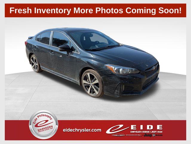 Crystal Black Silica 2018 Subaru Impreza Sedan All-Wheel Drive 5-Speed Manual