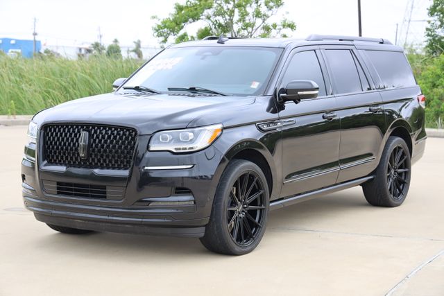 2023 Lincoln Navigator L Black Label Black at Wharton Ford