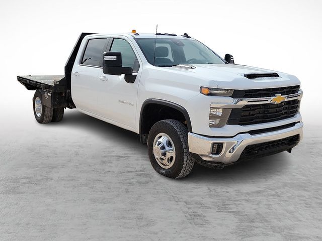 Summit White 2024 Chevrolet Silverado 3500HD LT Crew Cab LB 4WD Pickup Truck Four-Wheel Drive Automatic