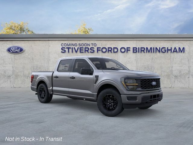 Carbonized Gray Metallic 2026 Ford F-150 STX 4dr SuperCrew 4WD Pickup Truck Four-Wheel Drive Automatic