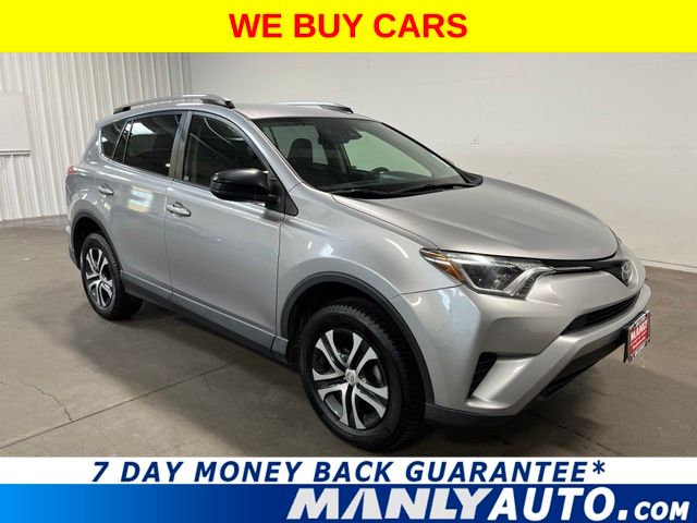 Silver 2018 Toyota RAV4 SUV / Crossover All-Wheel Drive 6-Speed Automatic