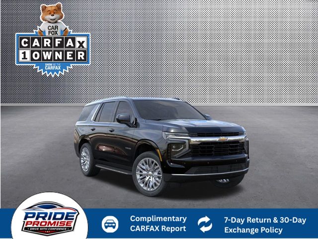 Black 2025 Chevrolet Tahoe LS 4WD SUV / Crossover Four-Wheel Drive