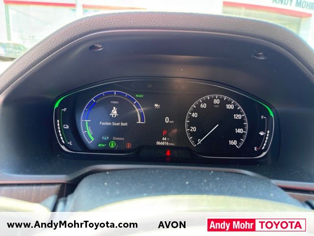 Crystal Black Pearl 2021 Honda Accord Hybrid EX-L FWD Sedan Front-Wheel Drive Continuously Variable Transmission