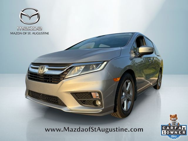 Silver 2019 Honda Odyssey Minivan Front-Wheel Drive 9-Speed Automatic