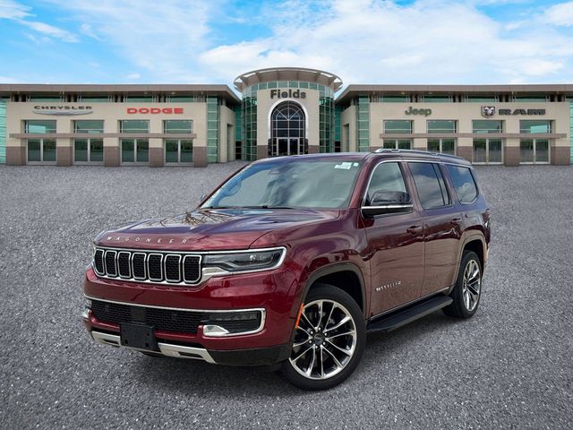 Velvet Red Pearlcoat 2024 Jeep Wagoneer Series II 4WD SUV / Crossover Four-Wheel Drive 8-Speed Automatic