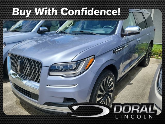 Crystal Blue Metallic 2024 Lincoln Navigator SUV / Crossover Four-Wheel Drive Automatic