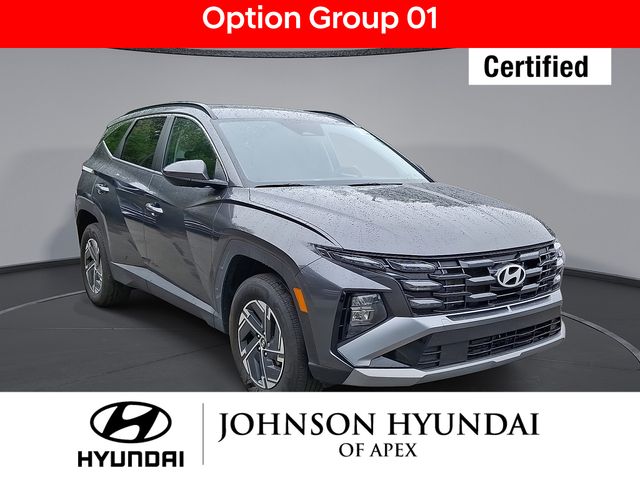 Titanium Gray 2025 Hyundai Tucson Hybrid SUV / Crossover All-Wheel Drive 6-Speed Automatic