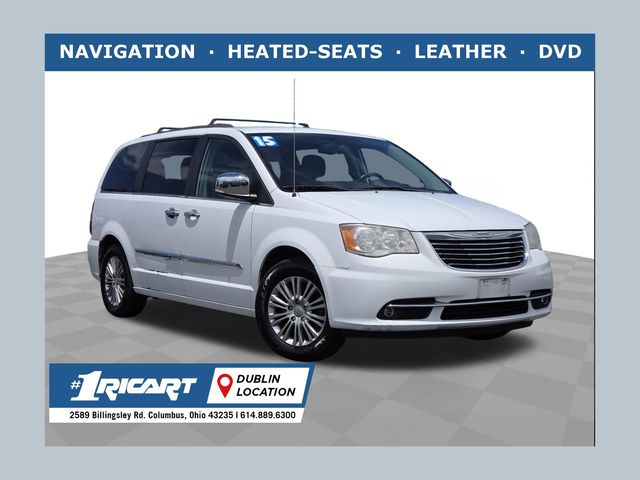 Bright White Clearcoat 2015 Chrysler Town & Country Touring-L FWD Minivan Front-Wheel Drive 6-Speed Automatic