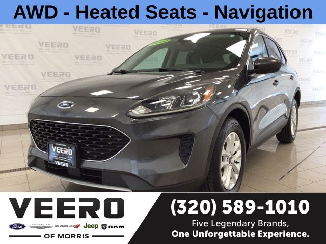 Gray (Magnetic Metallic) 2020 Ford Escape SUV / Crossover All-Wheel Drive 8-Speed Automatic