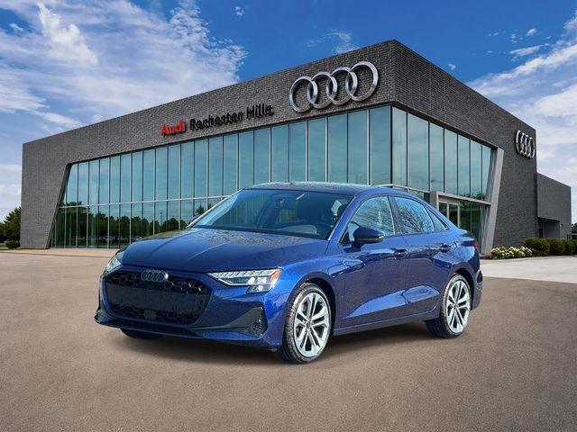 Navarra Blue Metallic 2026 Audi A3 Sedan All-Wheel Drive 7-Speed Automatic