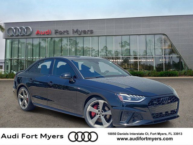 Mythos Black Metallic 2023 Audi A4 Sedan All-Wheel Drive 7-Speed Automatic