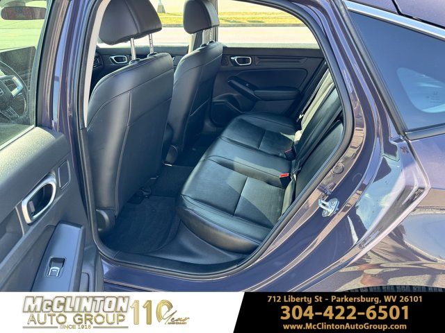 2024 Smokey Mauve Pearl Honda Civic EX-L FWD Hatchback