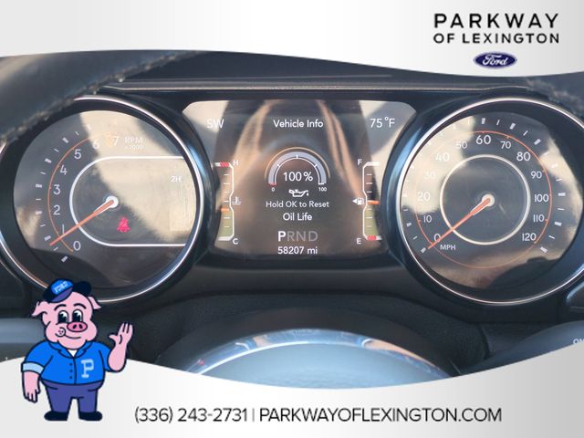 Used 2021 White Jeep Unlimited Sahara Altitude image 18