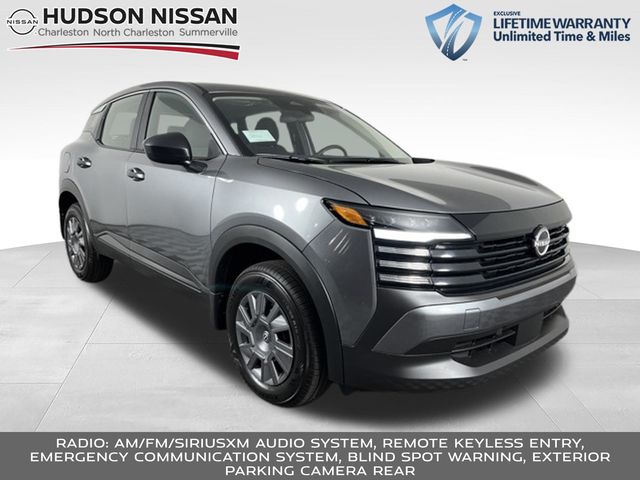 Gray (Gun Metallic) 2026 Nissan Kicks SUV / Crossover Front-Wheel Drive Continuously Variable Transmission