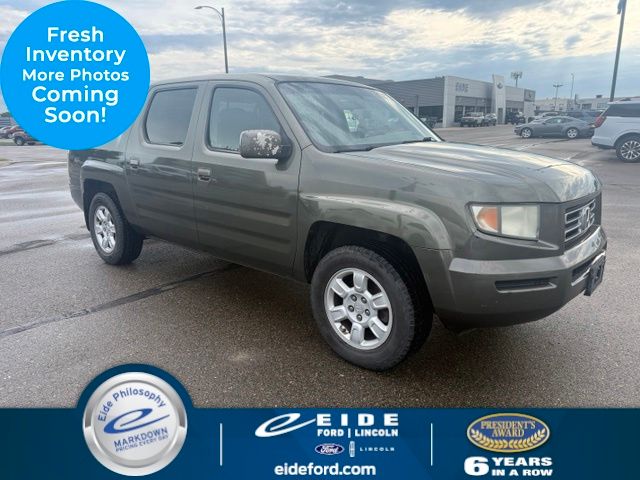 Amazon Green Metallic 2006 Honda Ridgeline Pickup Truck All-Wheel Drive 5-Speed Automatic