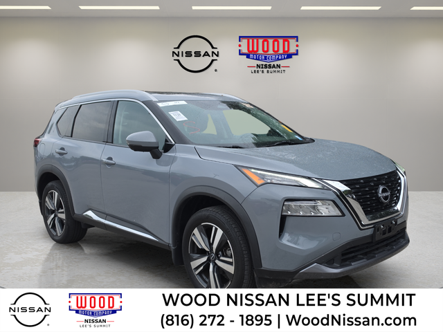 Boulder Gray Pearl 2023 Nissan Rogue SUV / Crossover All-Wheel Drive Continuously Variable Transmission
