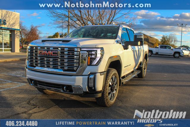 Summit White 2024 GMC Sierra 3500HD Pickup Truck Four-Wheel Drive Automatic