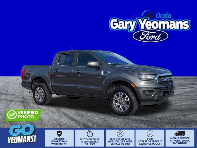Gray (Magnetic) 2020 Ford Ranger Pickup Truck Four-Wheel Drive Automatic