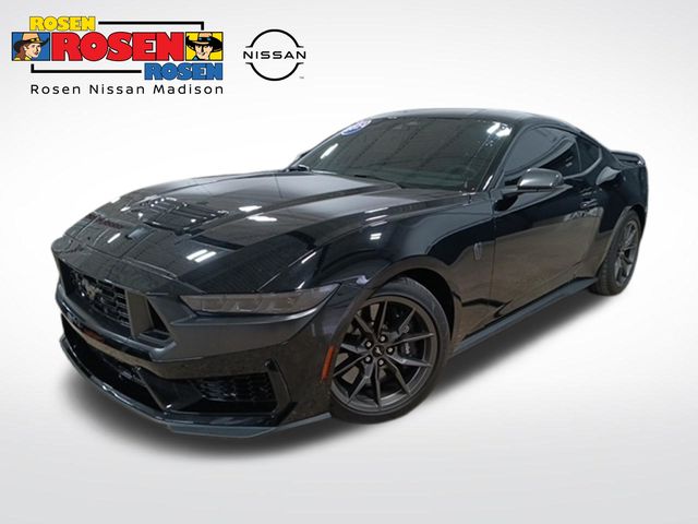 Shadow Black 2024 Ford Mustang Dark Horse Fastback RWD Coupe Rear-Wheel Drive Automatic