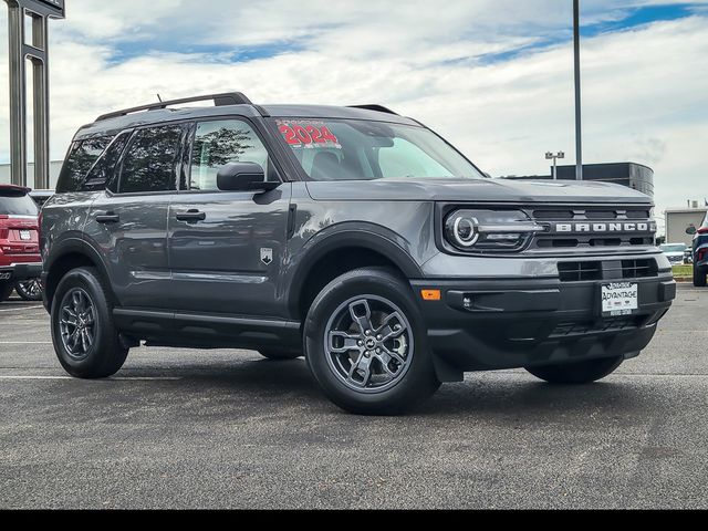 Carbonized Gray Metallic 2024 Ford Bronco Sport SUV / Crossover All-Wheel Drive 8-Speed Automatic