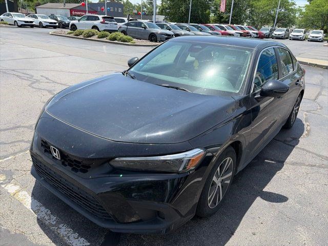 Crystal Black Pearl 2024 Honda Civic Hatchback Hatchback Front-Wheel Drive Continuously Variable Transmission