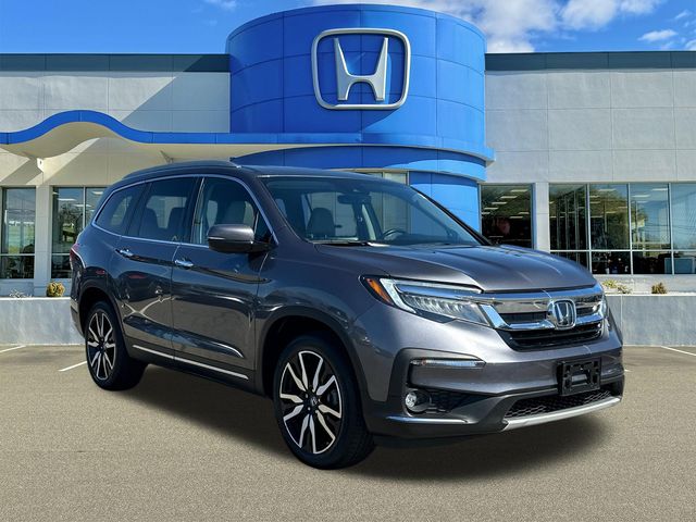 Gray 2021 Honda Pilot Touring AWD SUV / Crossover All-Wheel Drive 9-Speed Automatic