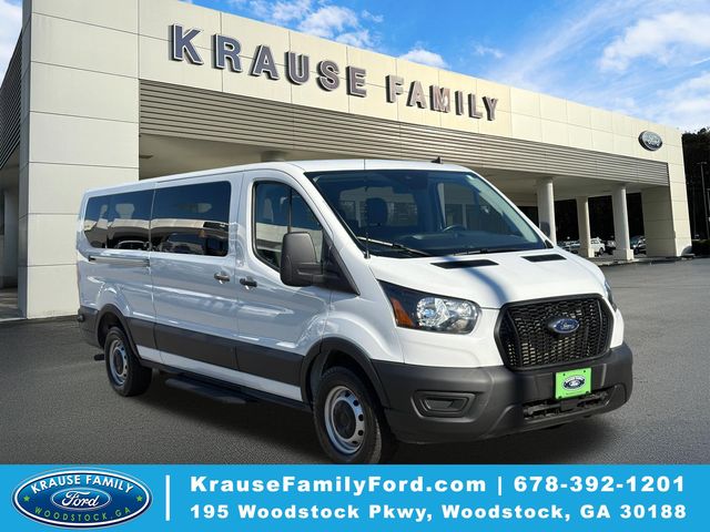 Oxford White 2024 Ford Transit Passenger Van Rear-Wheel Drive 