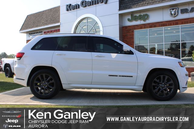Bright White Clearcoat 2018 Jeep Grand Cherokee SUV / Crossover Four-Wheel Drive 8-Speed Automatic