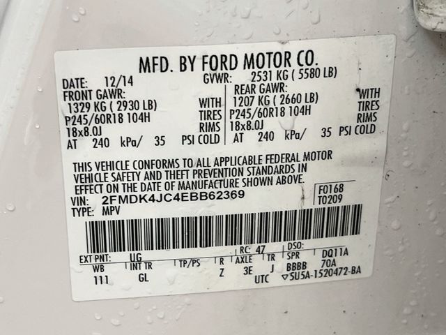 Used 2014 White Ford SEL image 29