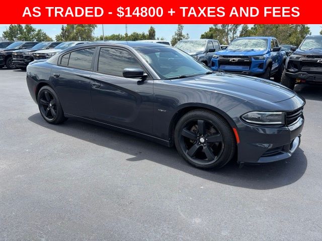 Gray (Steel Metallic) 2016 Dodge Charger Sedan Rear-Wheel Drive 8-Speed Automatic