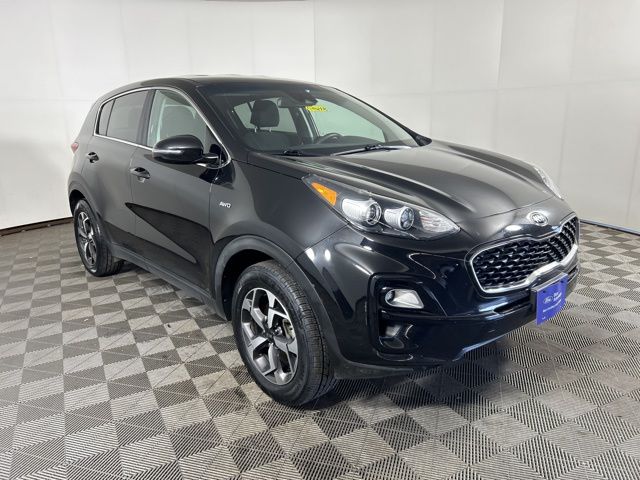 Black Cherry Pearl 2020 Kia Sportage LX AWD SUV / Crossover All-Wheel Drive 6-Speed Automatic Overdrive