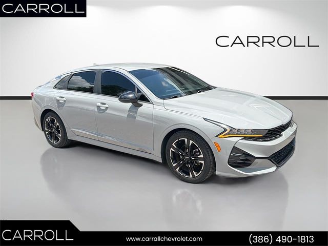 Wolf Gray 2022 Kia K5 Sedan Front-Wheel Drive 8-Speed Automatic