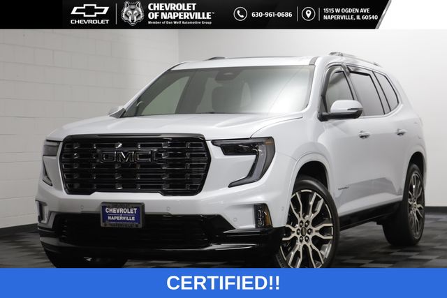 Glacier White Tricoat 2026 GMC Acadia SUV / Crossover Four-Wheel Drive 8-Speed Automatic