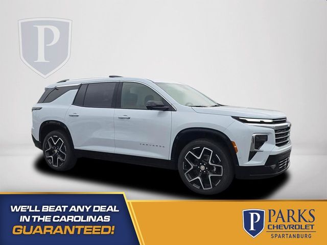 Polar White 2026 Chevrolet Traverse SUV / Crossover Four-Wheel Drive 8-Speed Automatic