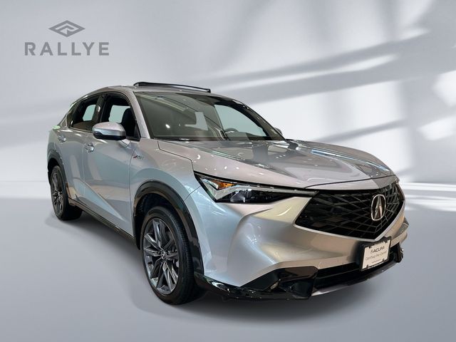 Solar Silver Metallic 2025 Acura ADX SUV / Crossover All-Wheel Drive Continuously Variable Transmission