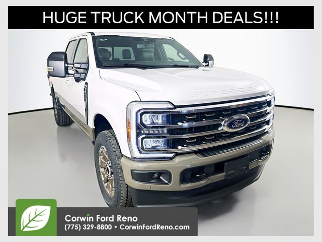 Star White Metallic Tri-Coat 2026 Ford F-250 Super Duty Pickup Truck Four-Wheel Drive Automatic