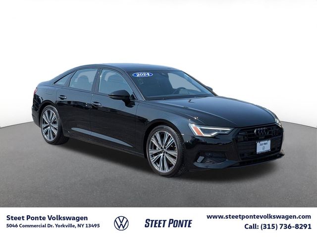 Mythos Black Metallic 2023 Audi A6 Sedan All-Wheel Drive 7-Speed Automatic