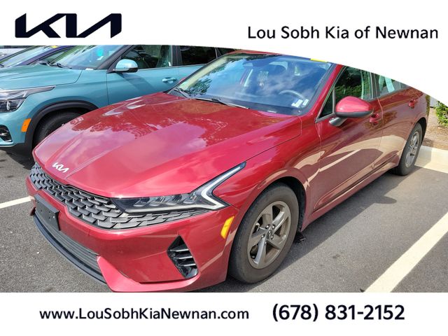 Passion Red 2022 Kia K5 Sedan Front-Wheel Drive 8-Speed Automatic