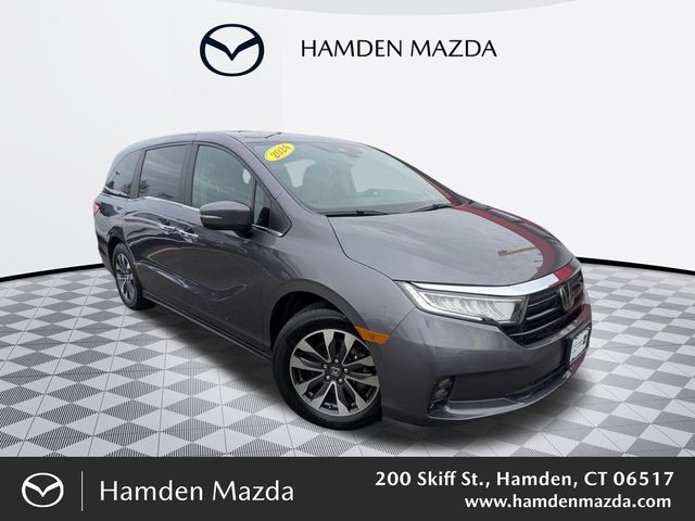 Gray 2024 Honda Odyssey Minivan Front-Wheel Drive Automatic