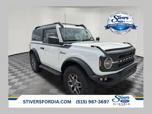Oxford White 2022 Ford Bronco SUV / Crossover Four-Wheel Drive 7-Speed Manual