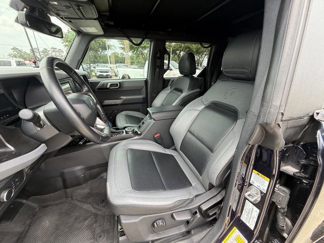 2021 Ford Bronco Black Diamond Blue at Cook Ford