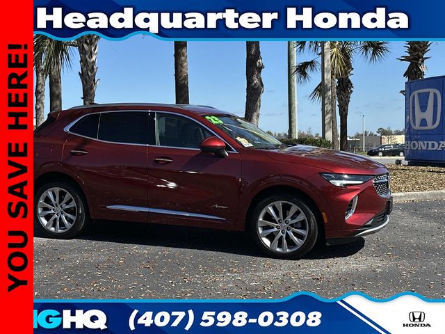 Cinnabar Metallic 2023 Buick Envision Avenir AWD SUV / Crossover All-Wheel Drive 9-Speed Automatic