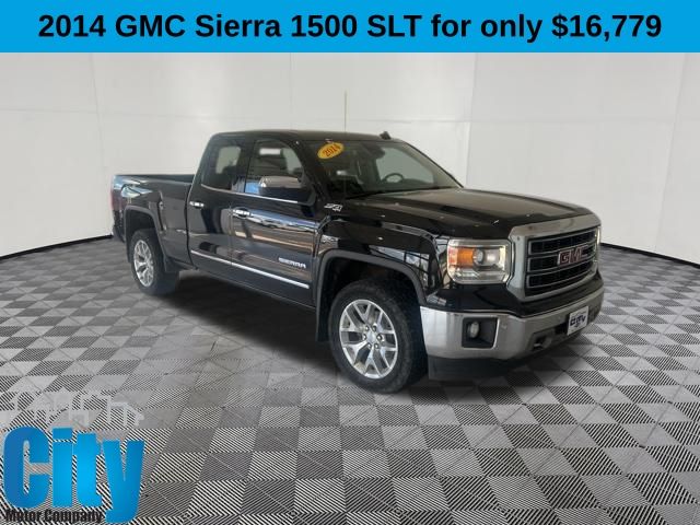 Onyx Black 2014 GMC Sierra 1500 Pickup Truck Four-Wheel Drive 6-Speed Automatic Overdrive