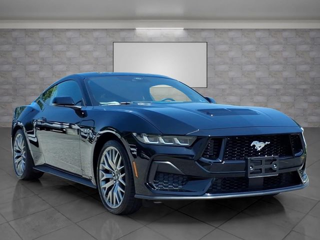 Shadow Black 2024 Ford Mustang Coupe Rear-Wheel Drive 6-Speed Manual