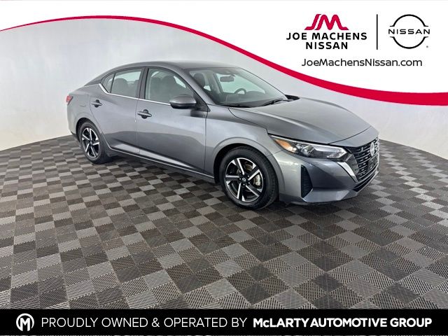 Gray (Gun Metallic) 2024 Nissan Sentra Sedan Front-Wheel Drive Continuously Variable Transmission